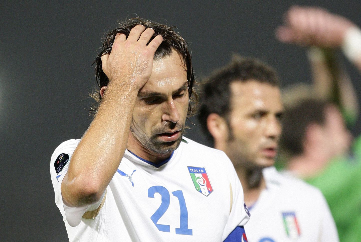 Itaalia koondise mängumootor Andrea Pirlo on pärast viiki Põhja-Iirimaaga pettunud.