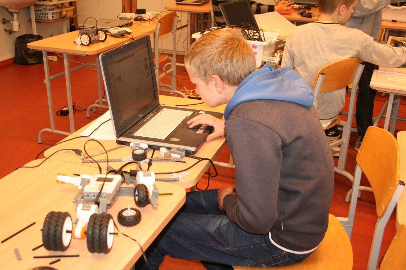 Pärnu ühisgümnaasiumis toimuvad robootika- ja tehnoloogiapäevad.