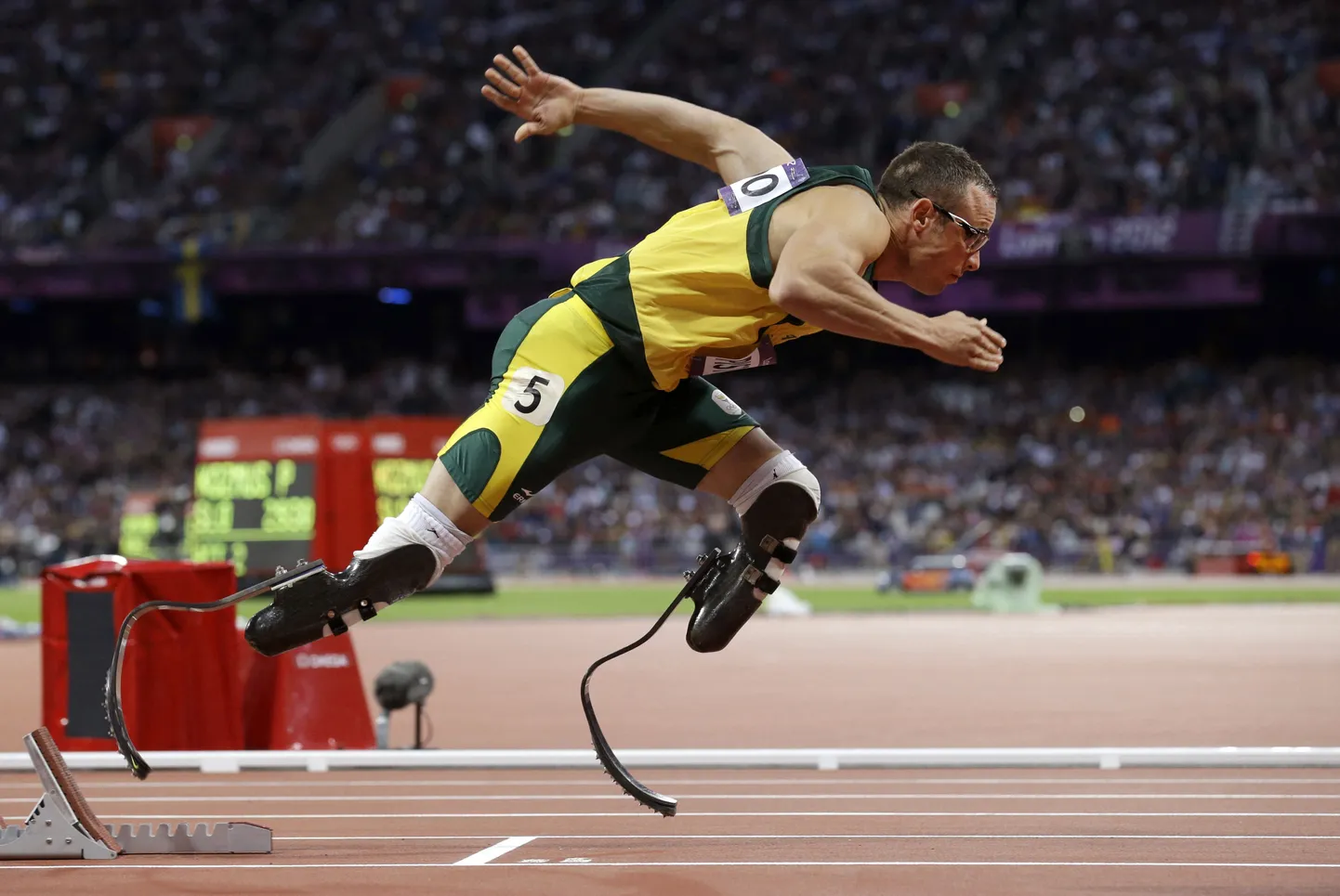 Paralimpiskais skrējējs Oskars Pistoriuss