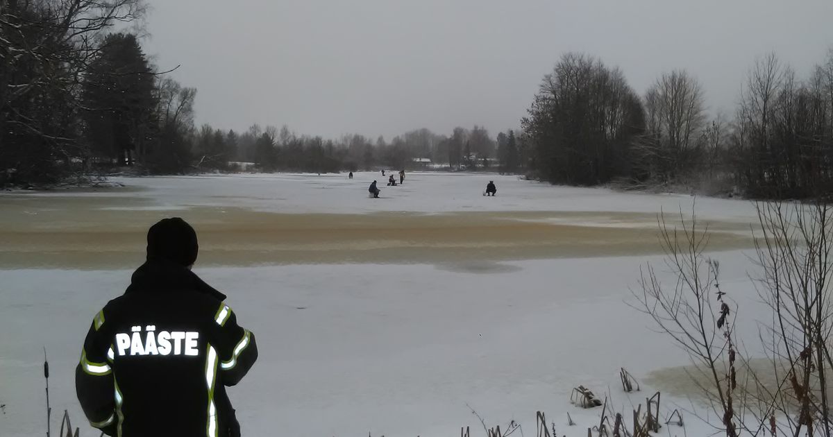Piiriveekogude jääle minek on keelatud