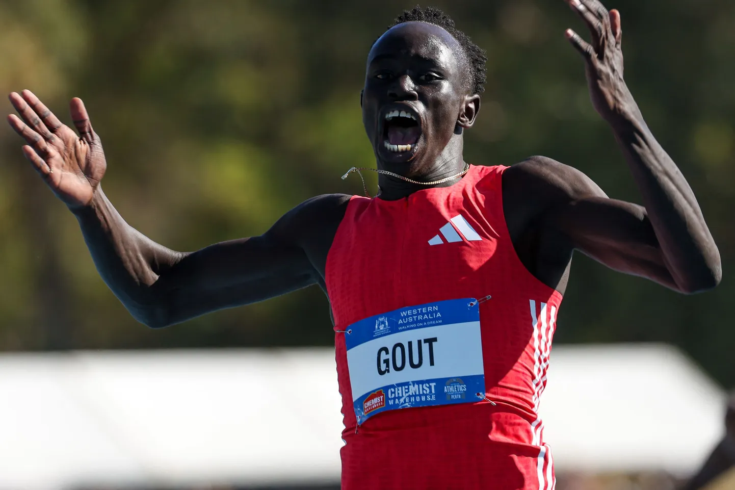 Asutraalia sprinter Gout Gout.