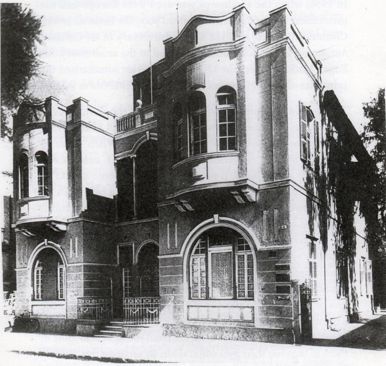 Eesti esimese aukonsulaadi hoone 1930ndatel Tel Avivis