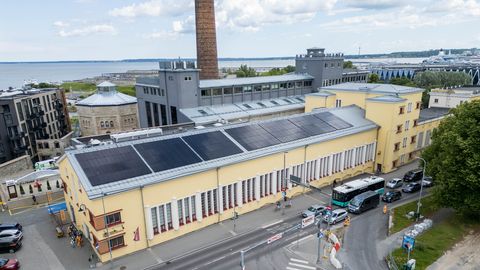 Первая электростанция Таллинна вновь начала производство электроэнергии