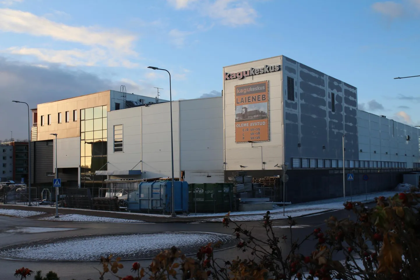 Kagukeskuse osa, kus juba kevadsuvel hakkab 2300 ruutmeetri suurusel pinnal tegutsema kaubanduskeskuse uus ankurrentnik Selver.