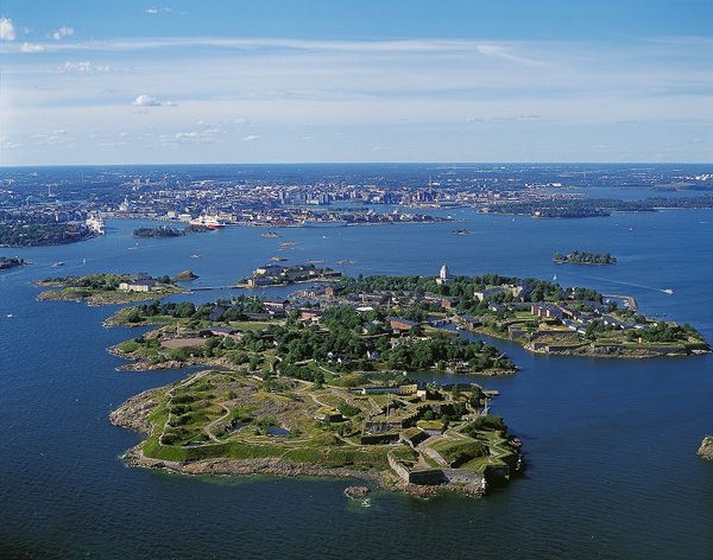 Soome veeteede ameti foto Suomenlinna merekindlusest Helsingi lõunaküljel..