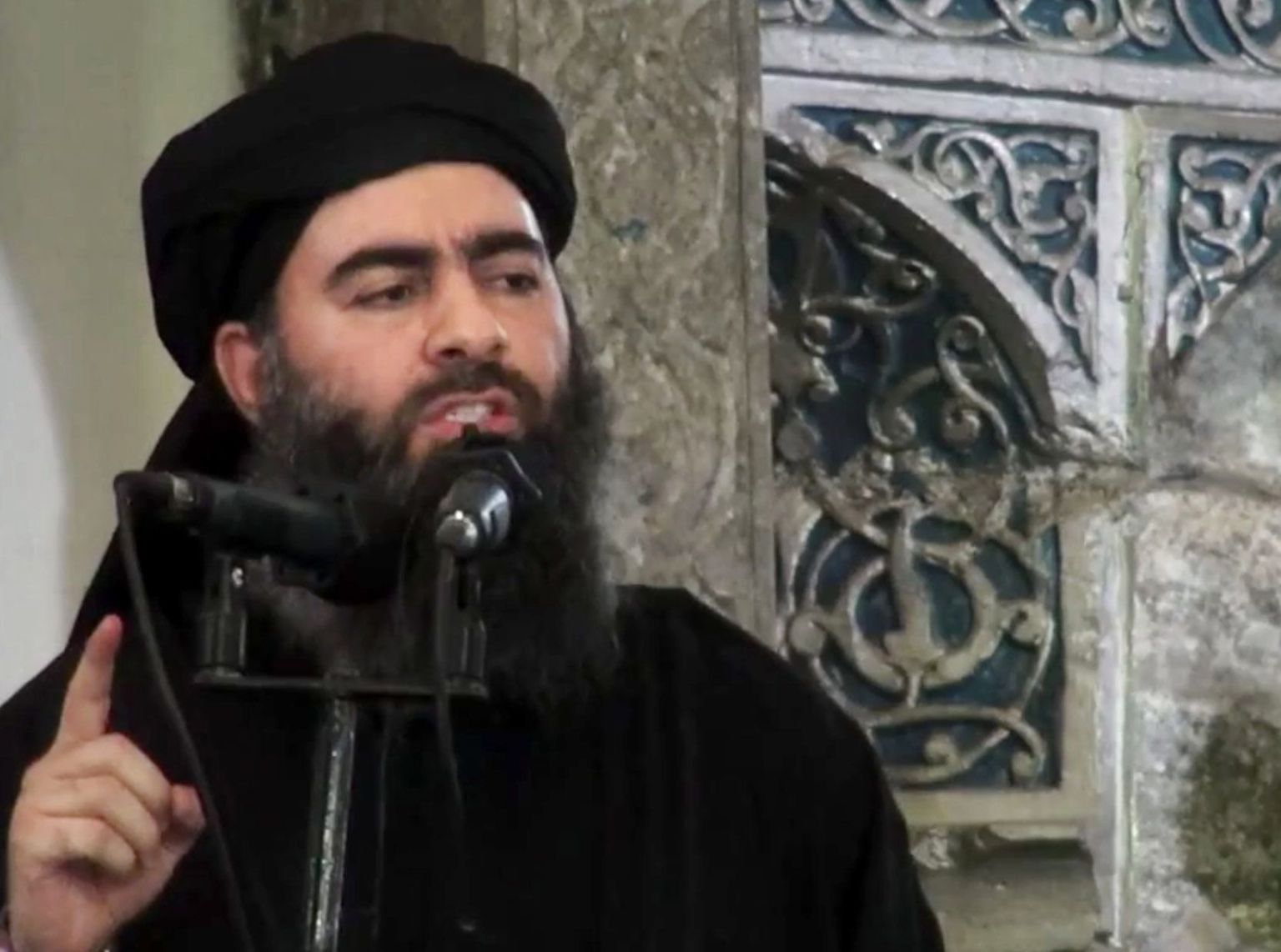 ISISe liider Abu Bakr al-Baghdadi.