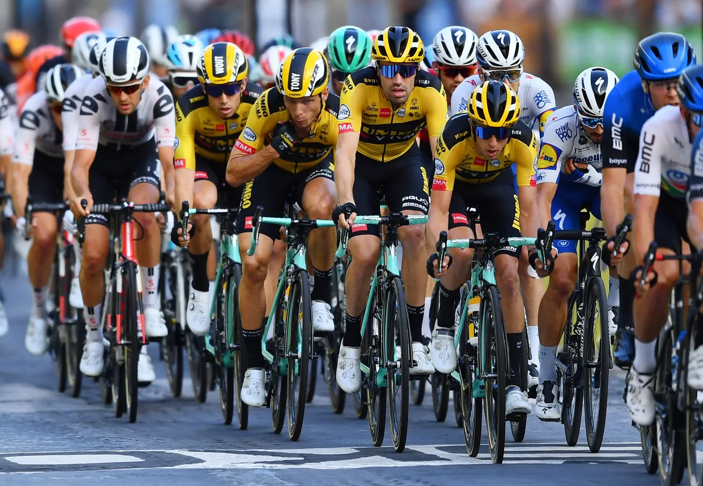 "Tour de France" dalībnieki.
