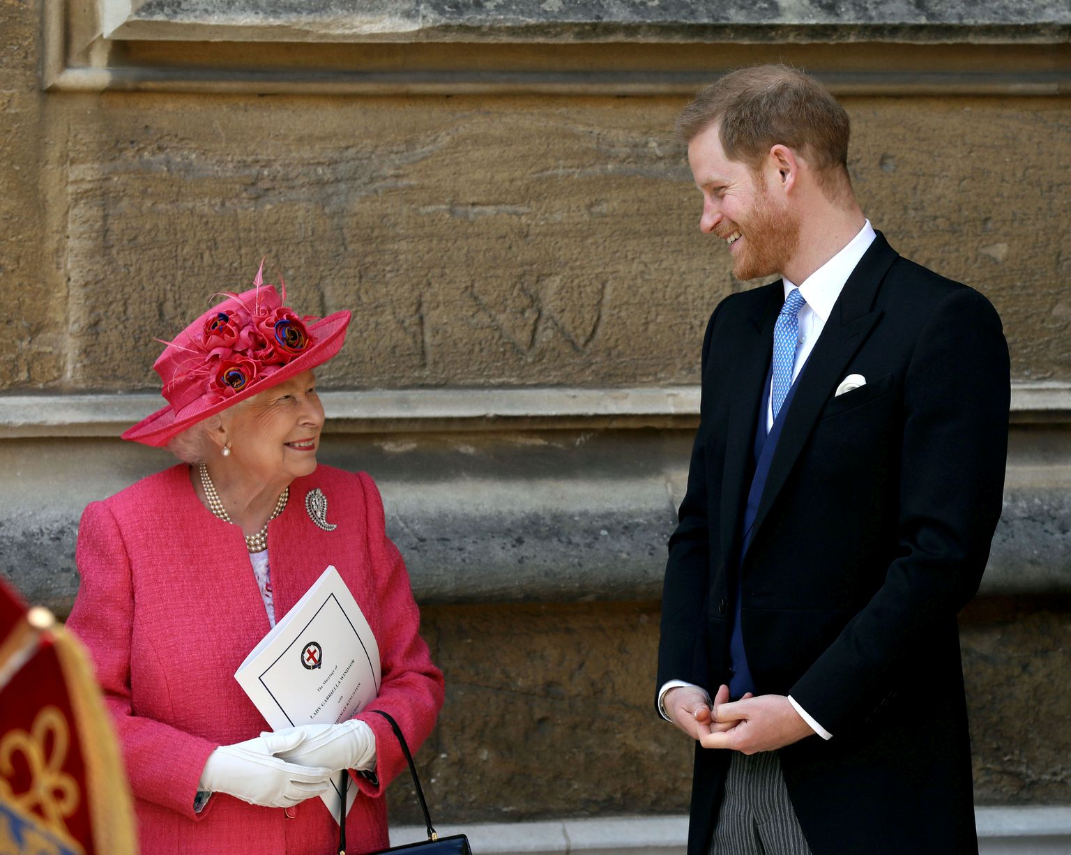Suurbritannia kuninganna Elizabeth II ja prints Harry, 2019.
