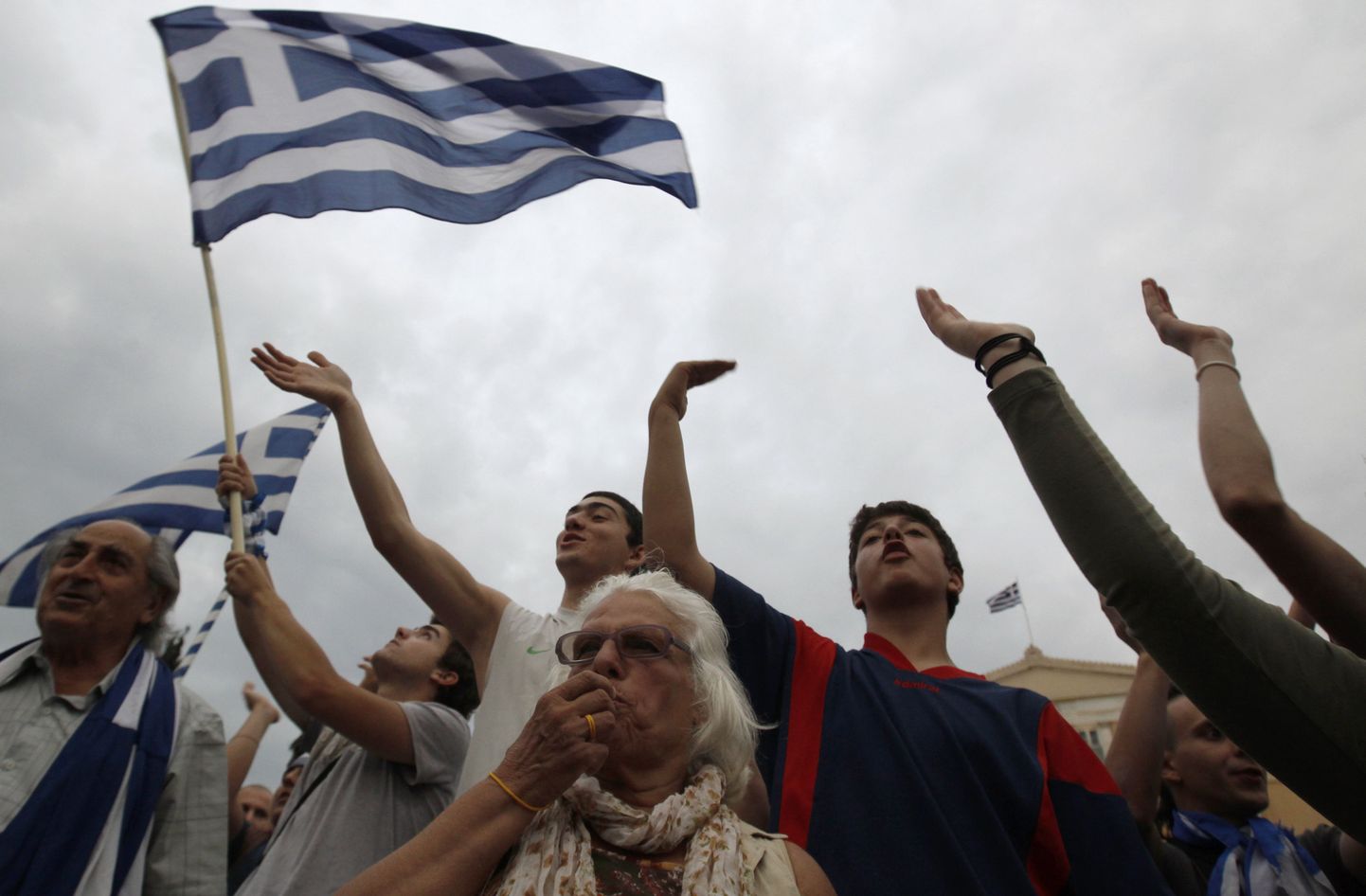 Protest Kreekas
