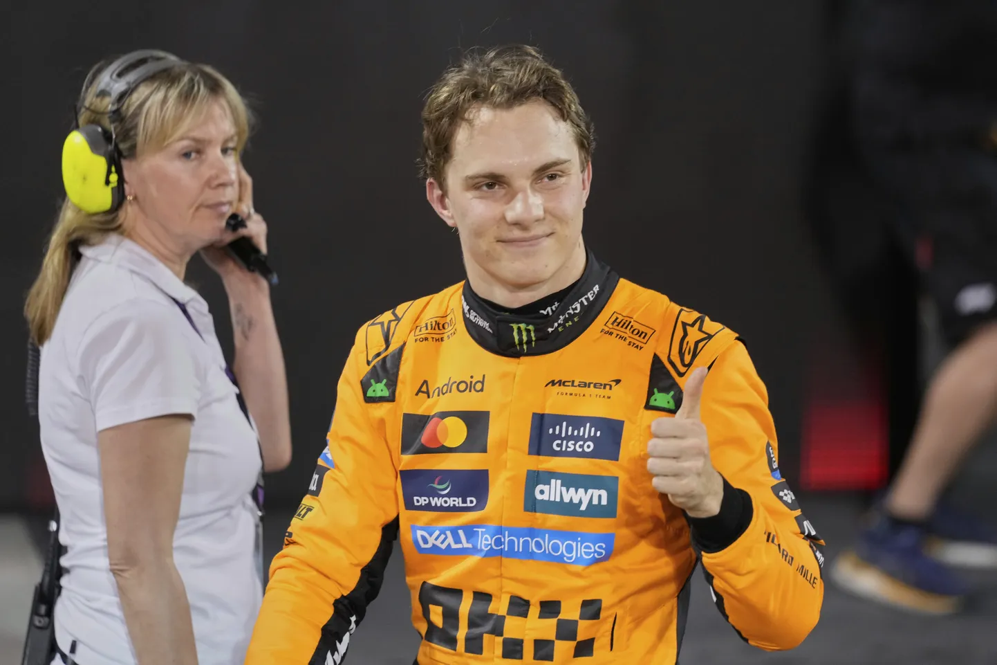 "McLaren" pilots Oskars Piastri