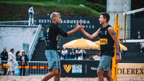 Osa rannavõrkpalli hõbemedalist tuli Järvamaale