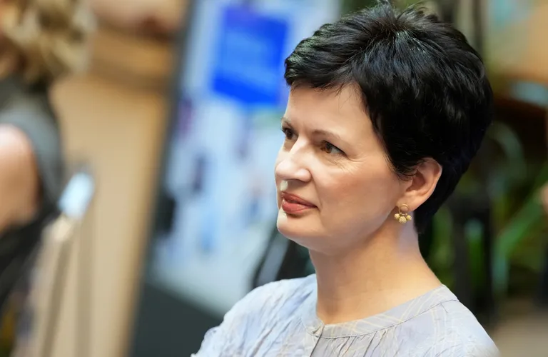 Organizācijas Ziedot.lv vadītāja Rūta Dimanta.