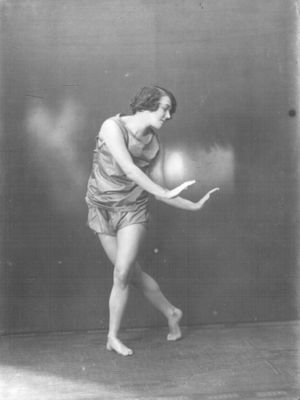 Gerd Neggo tantsupoosis, 1925.