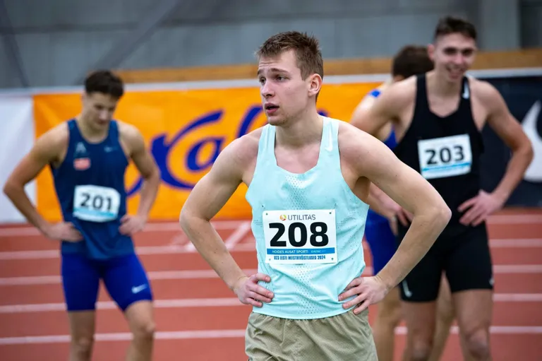 U23 vanuseklassis teenis Marten Roasto talvistel Eesti meistrivõistlustel seitsmevõistluses pronksmedali.