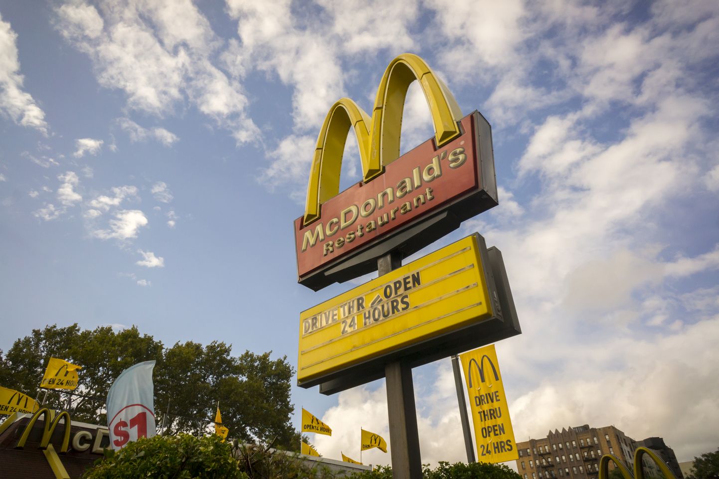 McDonald'si silt USAs New Yorgi Bronxi linnaosas.