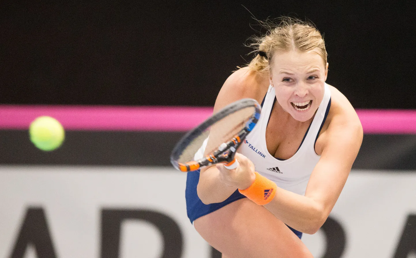Anett Kontaveit kodusel Fed Cupil.