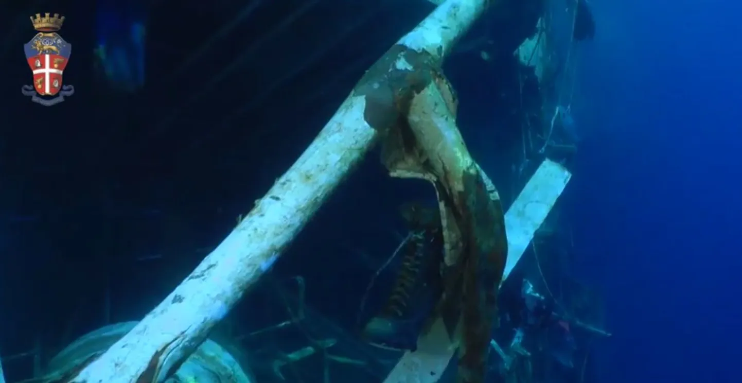 Costa Concordia vrakk.