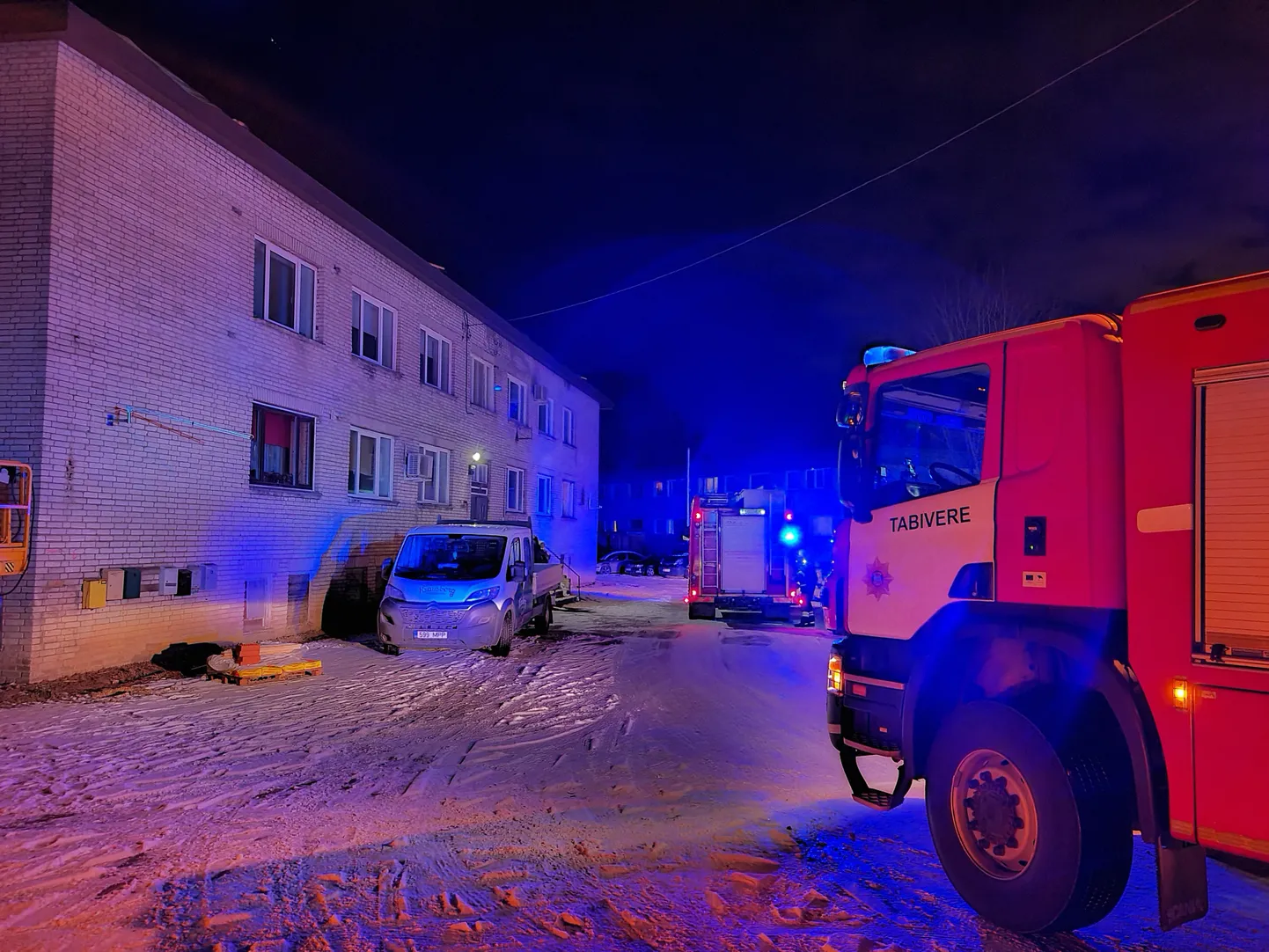 Sojamaa küla kortermajas oli 5. märtsil põleng.