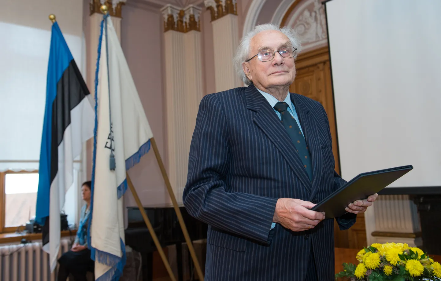 Ülo Lepik Eesti teaduste akadeemias oktoobrikuus 2014. aastal.