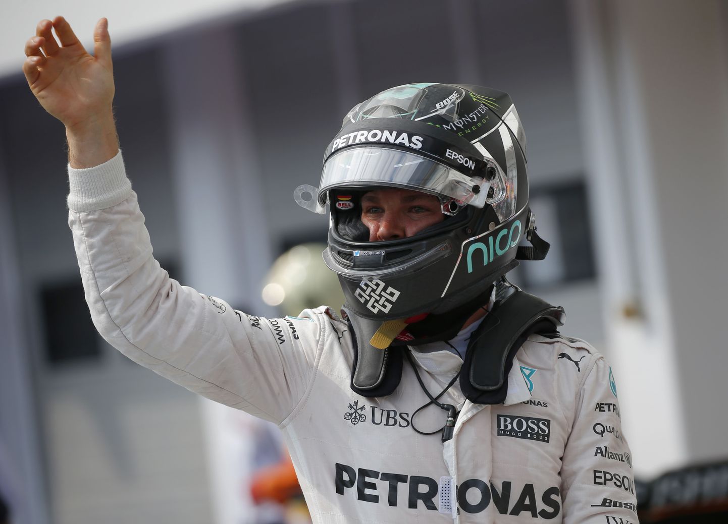 Hungary Formula One - F1 - Hungarian Grand Prix 2016 - Hungaroring, Hungary - 23/7/16 Mercedes' Nico Rosberg after qualification REUTERS/Laszlo Balogh
