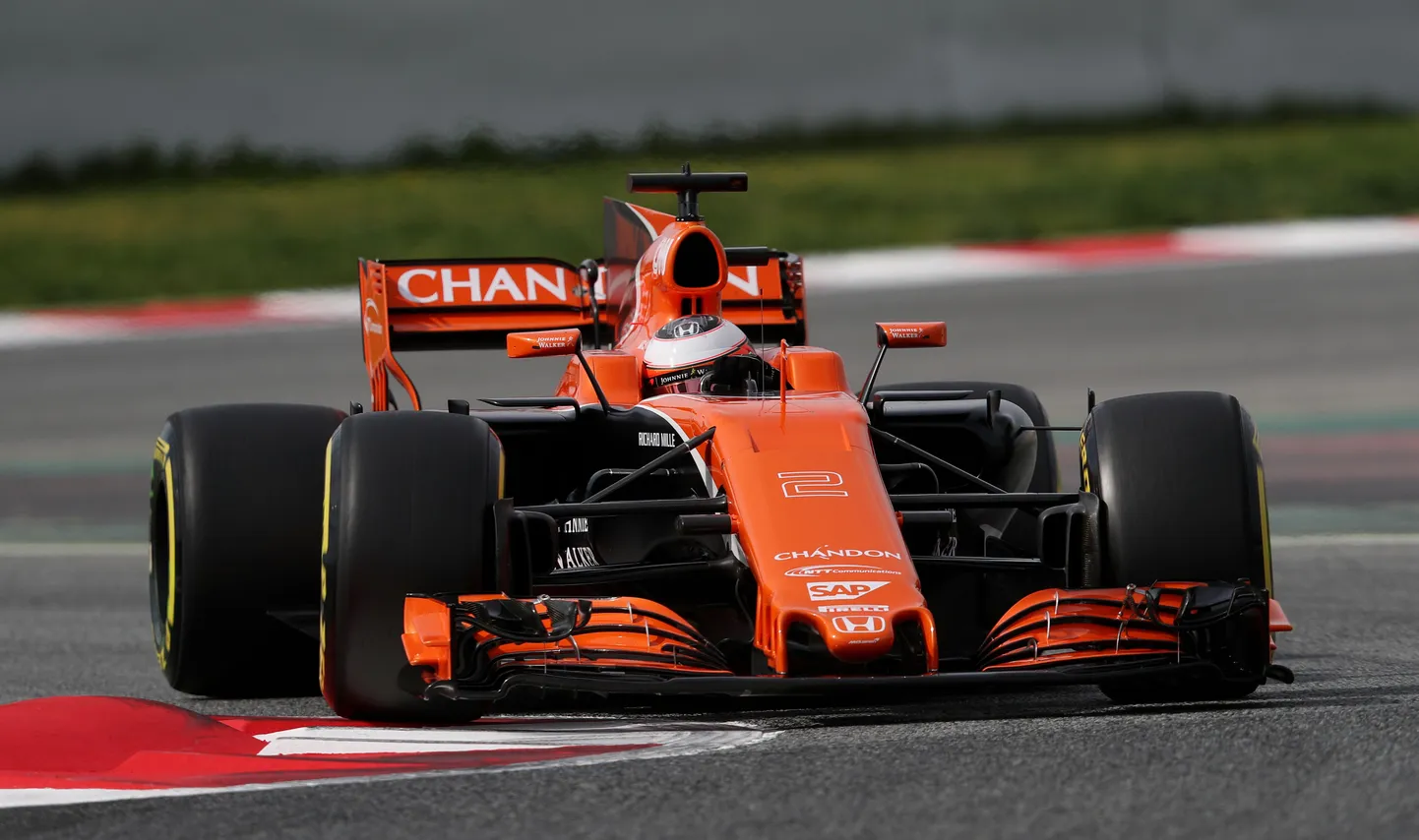 McLareni sõitja Stoffel Vandoorne.