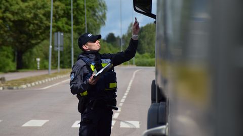 Liiklusest kõrvaldati hulk alkoholi tarvitanud juhte
