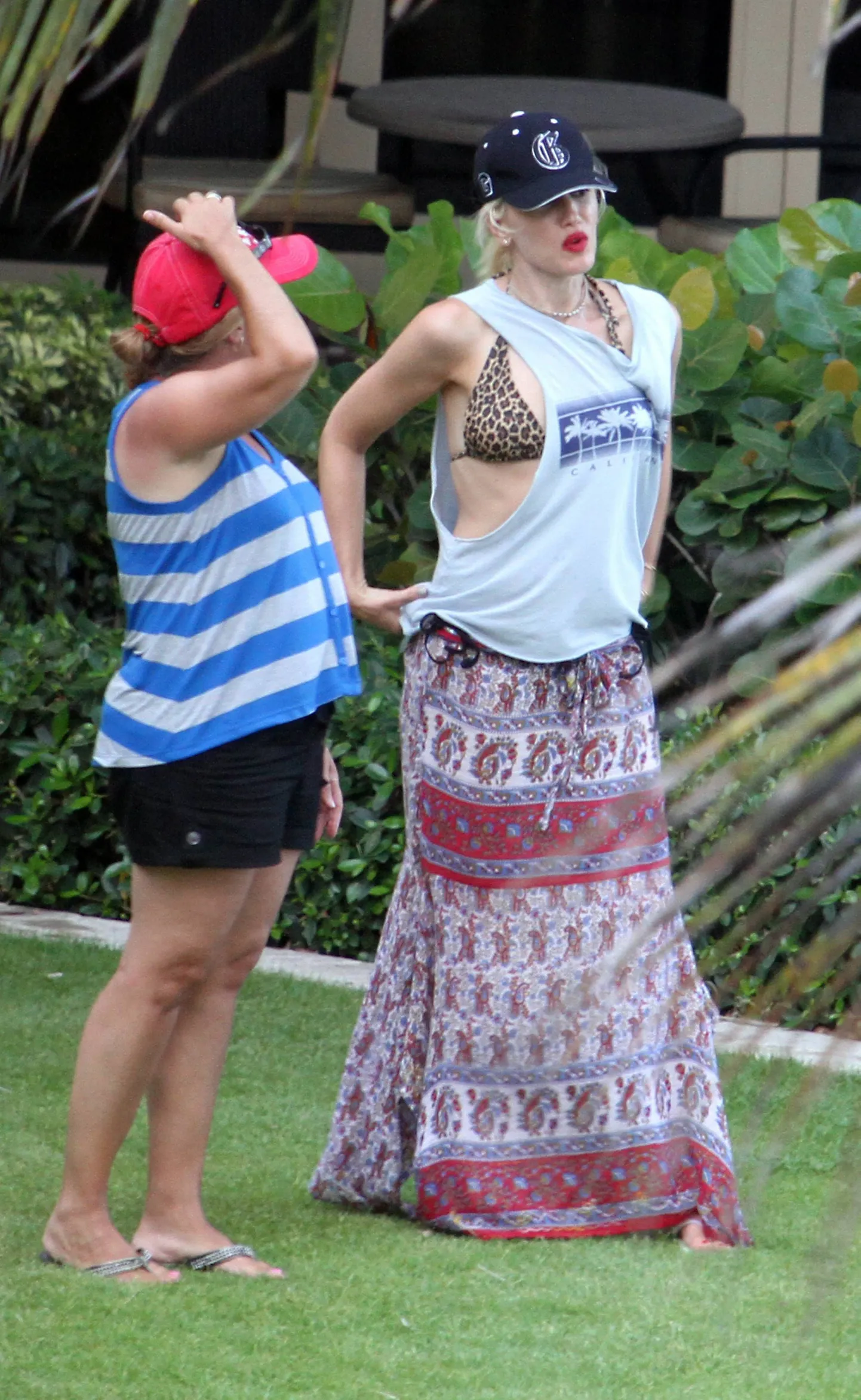 Gwen Stefani veetis abikaasa ja lastega mõnusa puhkuse Floridas Palm Beachil.