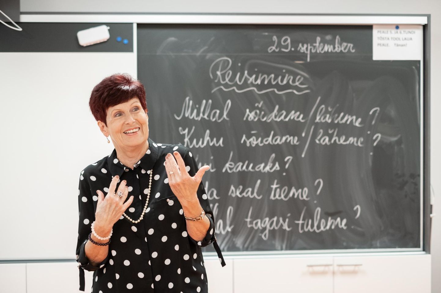 Leili Sägi rõhutas, et keelekohvikus ei õpita grammatikat ega reegleid.