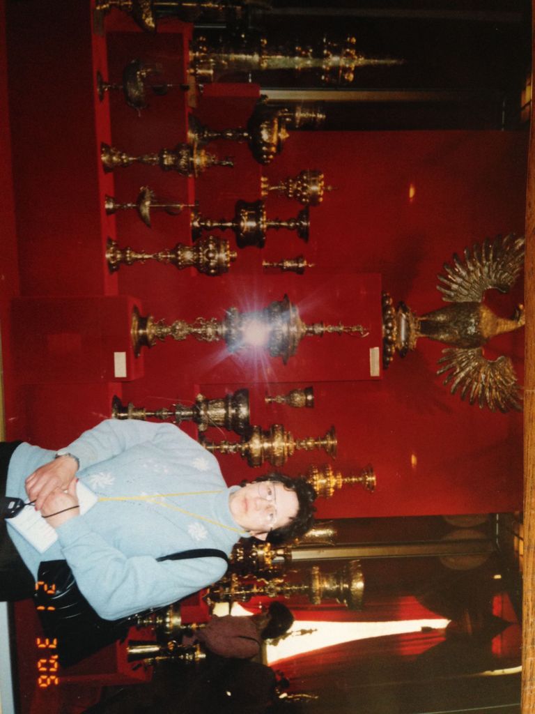 Татьяна в Оружейной палате в Москве (2006). Фото: личный архив Екатерины.