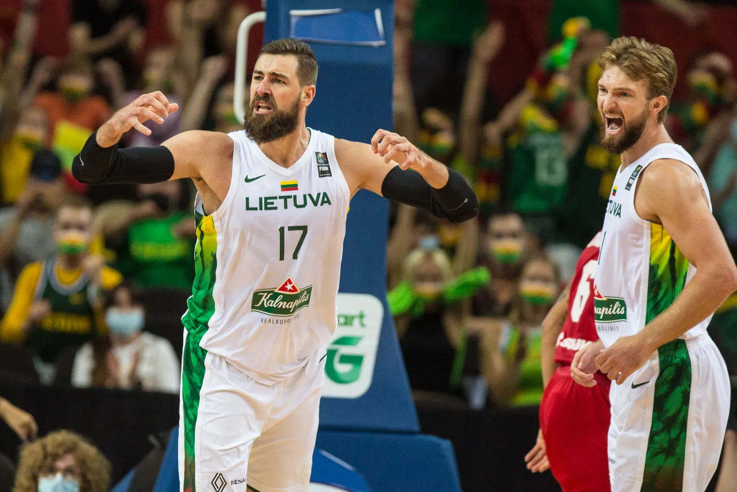 Jonas Valanciunas ja Domantas Sabonis vedasid Leedu magusale võidule.