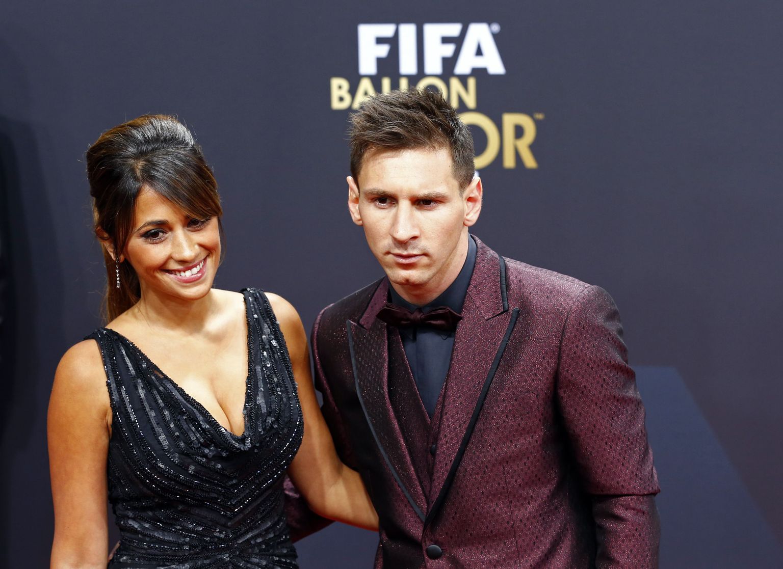 Antonella Roccuzzo ja Lionel Messi.