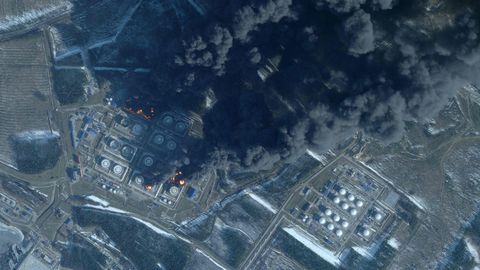 Venemaa üks suurimaid naftatehaseid peatas droonirünnaku järel töö