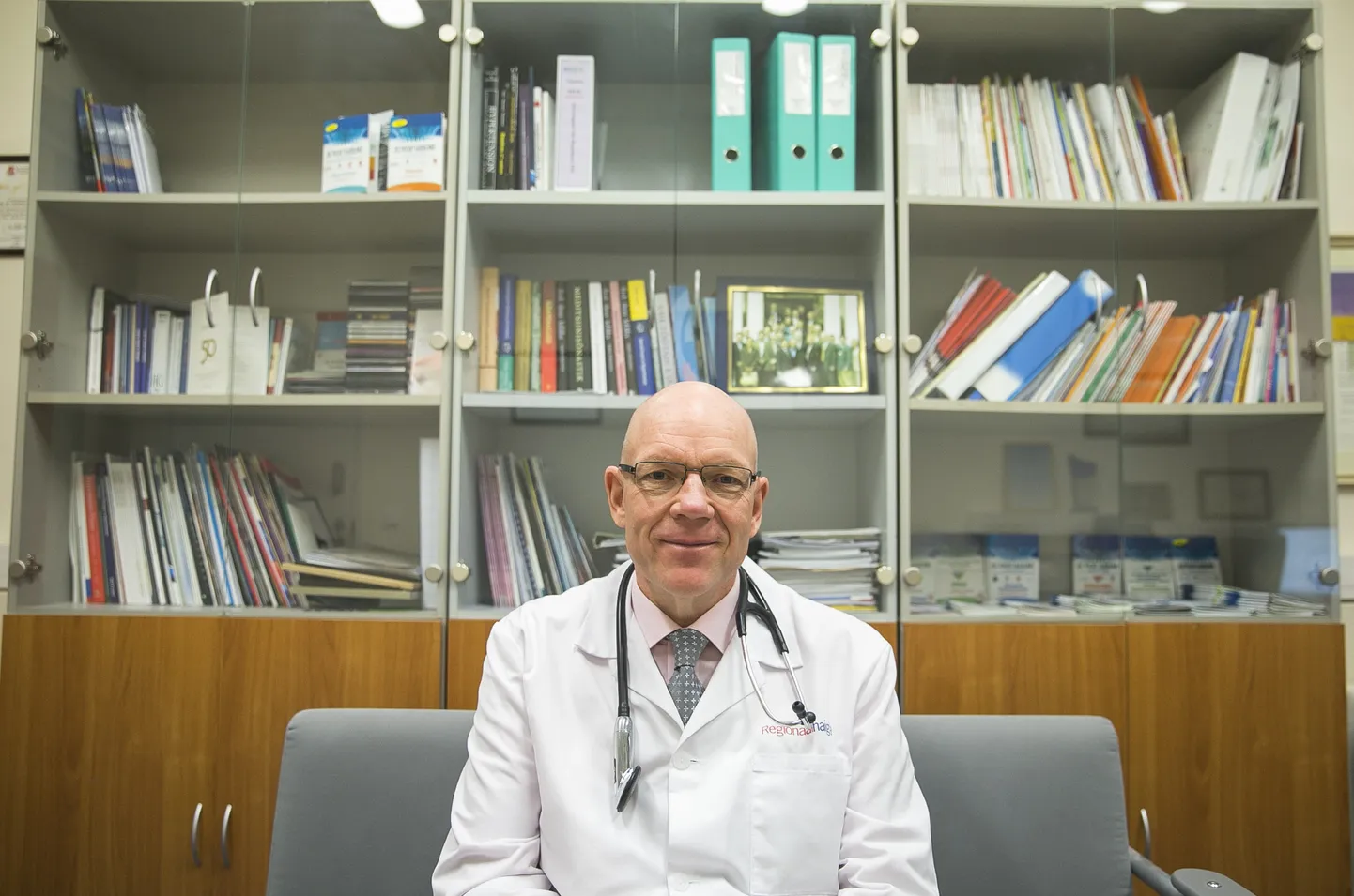 Pildil Põhja-Eesti regionaalhaigla südametervise kabineti ülemarst ja kardioloogiakeskuse teadusjuht professor Margus Viigimaa.