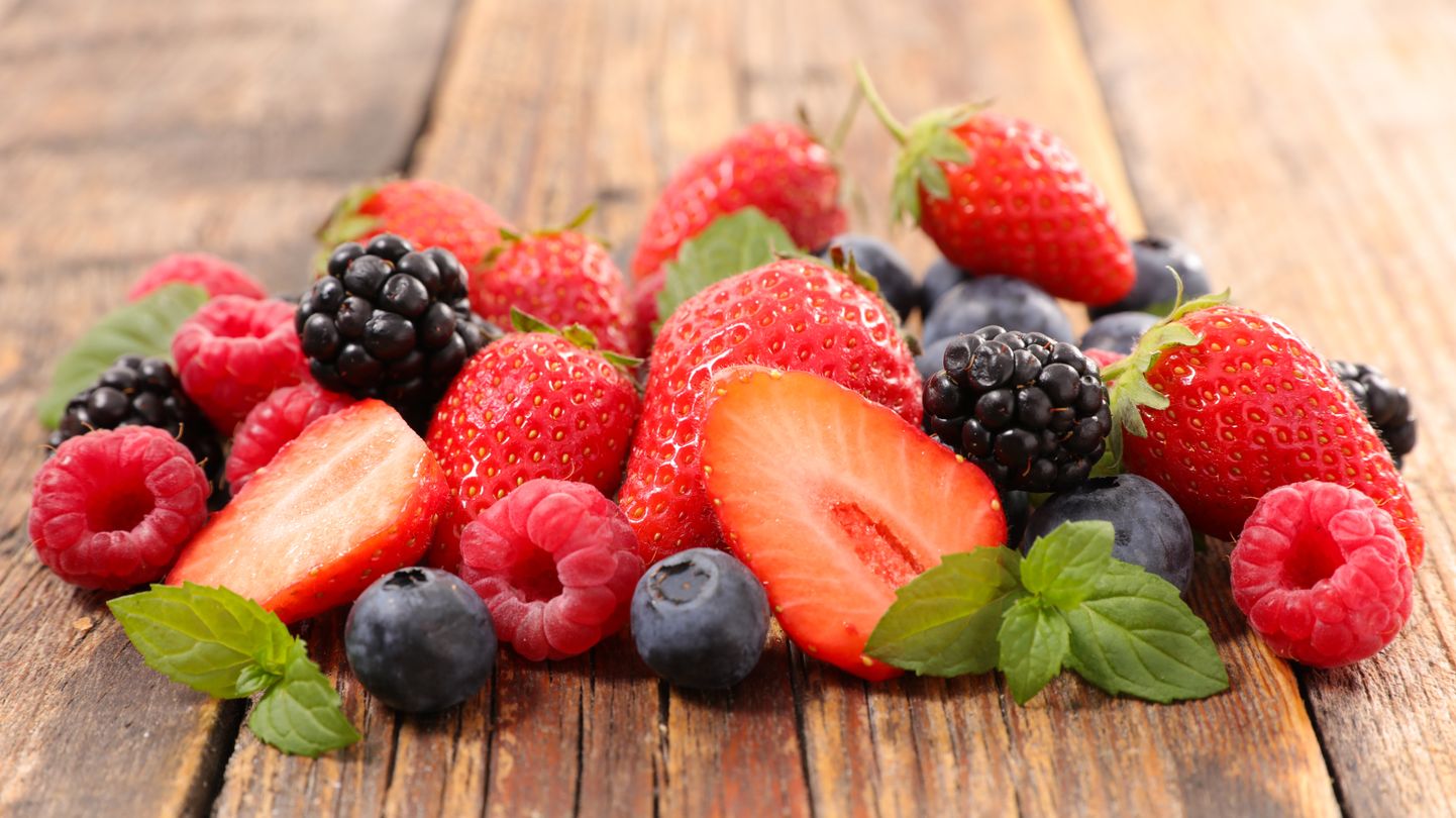 Puuviljad ja marjad on glükoosi ja fruktoosi allikad.