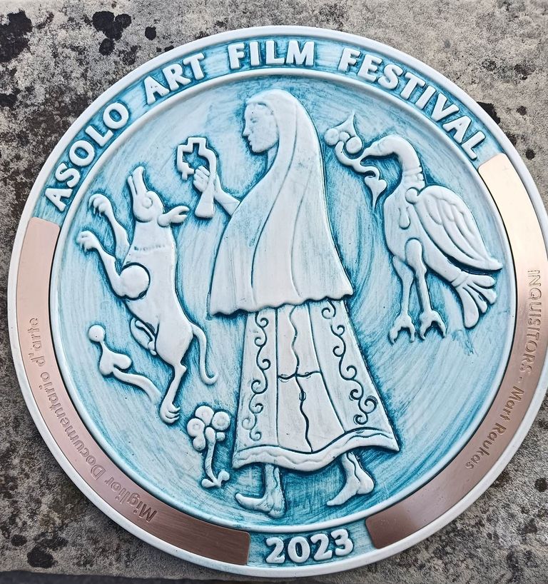 Asolo filmifestivalil Mart Raukasele üle antud auhind.