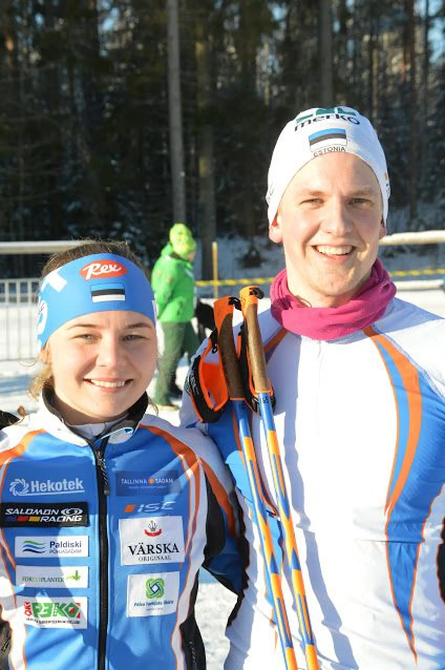 Daisy Kudre (vasakul) ja Mattis Jaama asuvad starti juba homme.