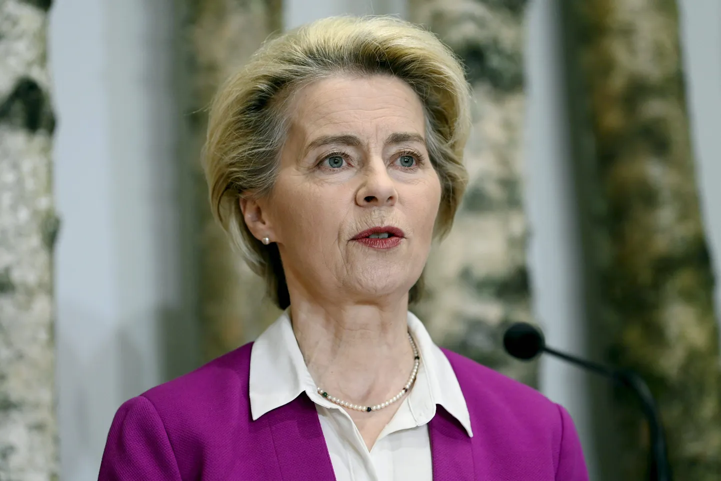 Euroopa Komisjoni president Ursula von der Leyen.
