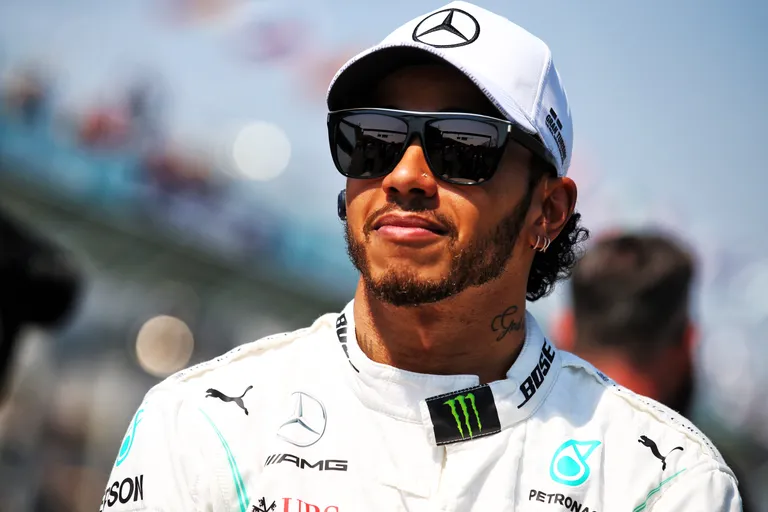 Lewis Hamilton 17. märtsil 2019 vormel-1 Austraalia osavõistlusel Melbourne'is