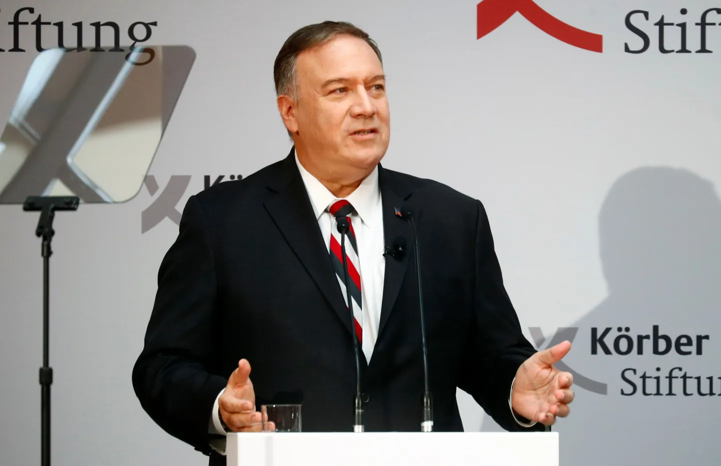 USA välisminister Mike Pompeo Berliinis.