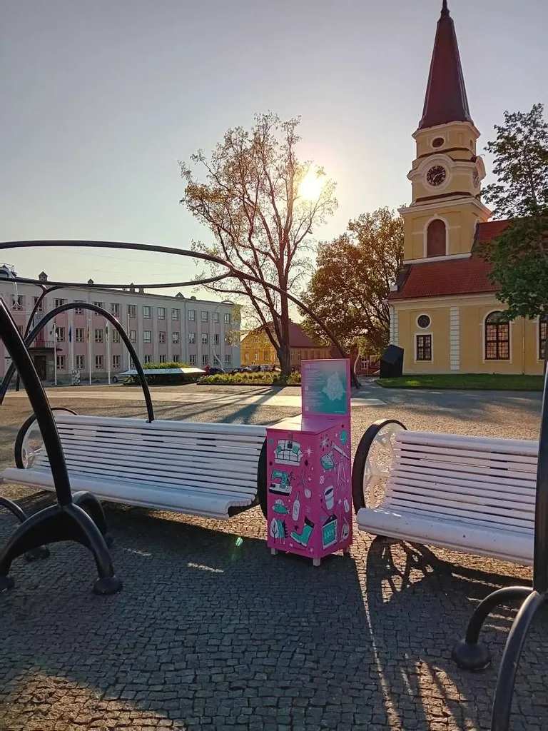 Rändkast Võru keskväljakul