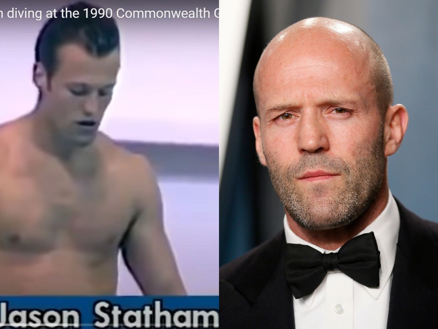 Jason Statham kuulus enne näitlejakarjääri Inglismaa vettehüppekoondisesse.