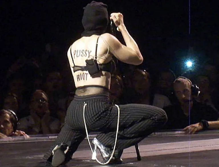 Мадонна на концерте в Москве 
