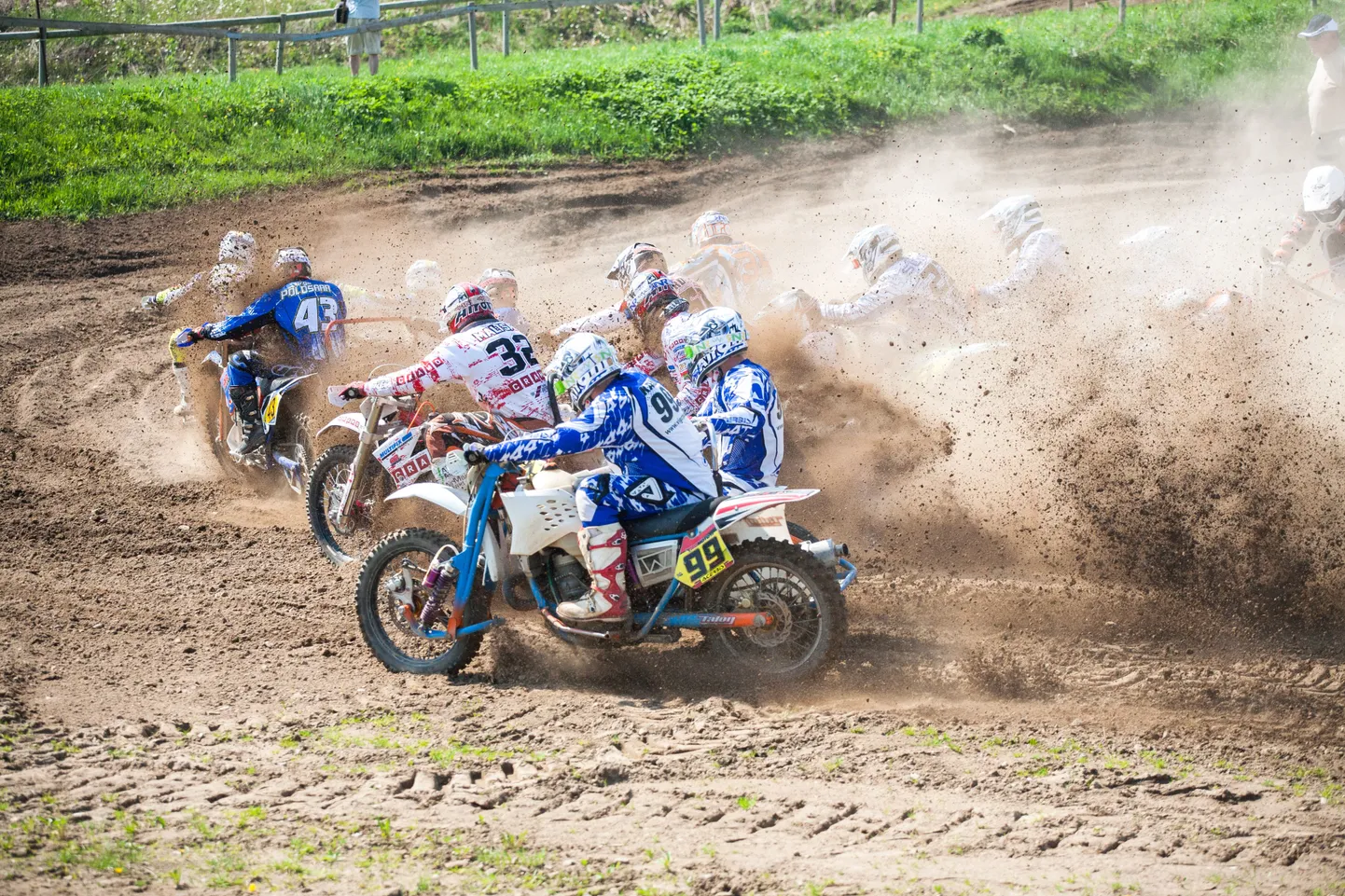 Motokross «Kevadpealinn Türi 2013», Türi vald, Kihli.
DMITRI KOTJUH, JÄRVA TEATAJA/SCANPIX