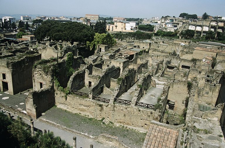 Herculaneumi arheoloogiline ala.