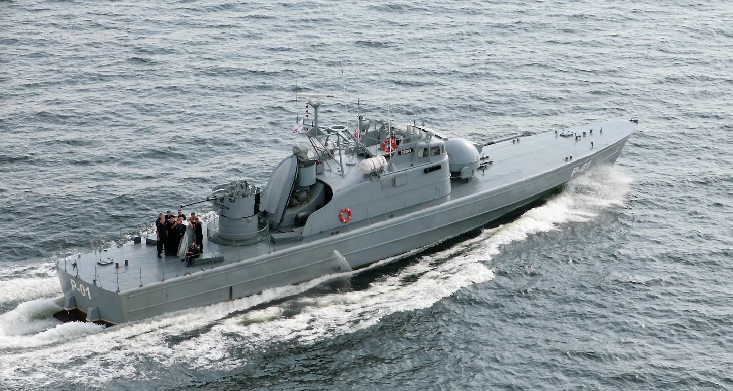 Патрульный корабль P-01 Zibens