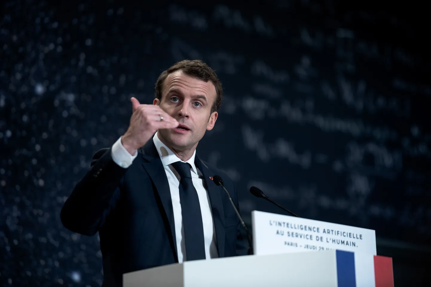 Prantsuse president Emmanuel Macron 29. märtsil.
