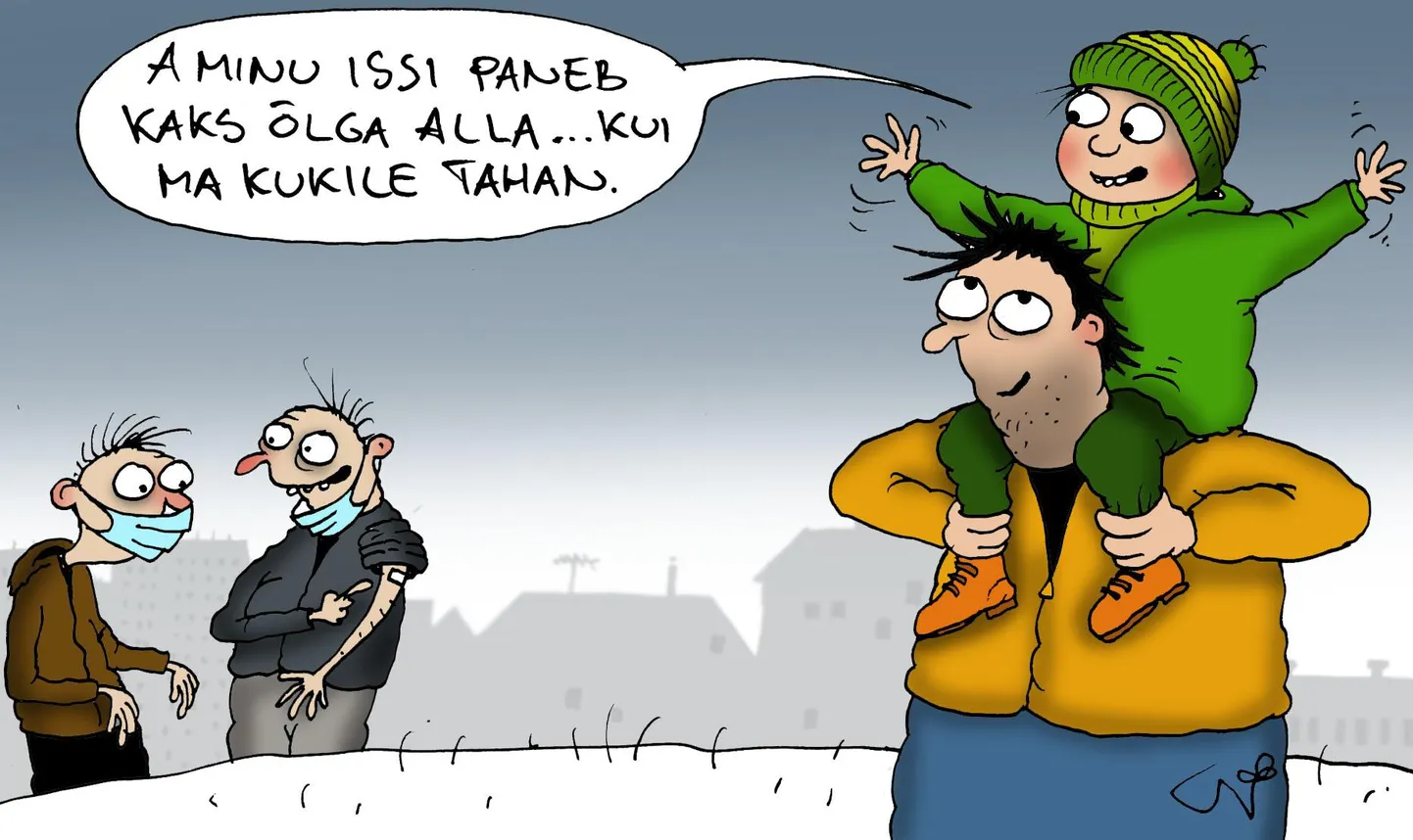 Urmas Nemvalts joonistab