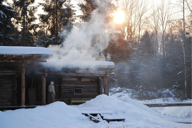 Saunaskäik Mooska traditsioonilises Vana-Võromaa suitsusaunas