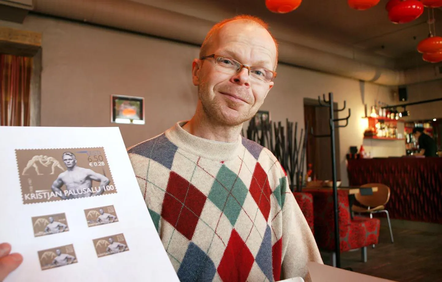 Riho Luuse on disaininud enam kui veerandsada marki. Meie rahvale kuulsust toonud maadleja Kristjan Palusaluga mark tunnistati eelmise aasta Eesti ilusaimaks.