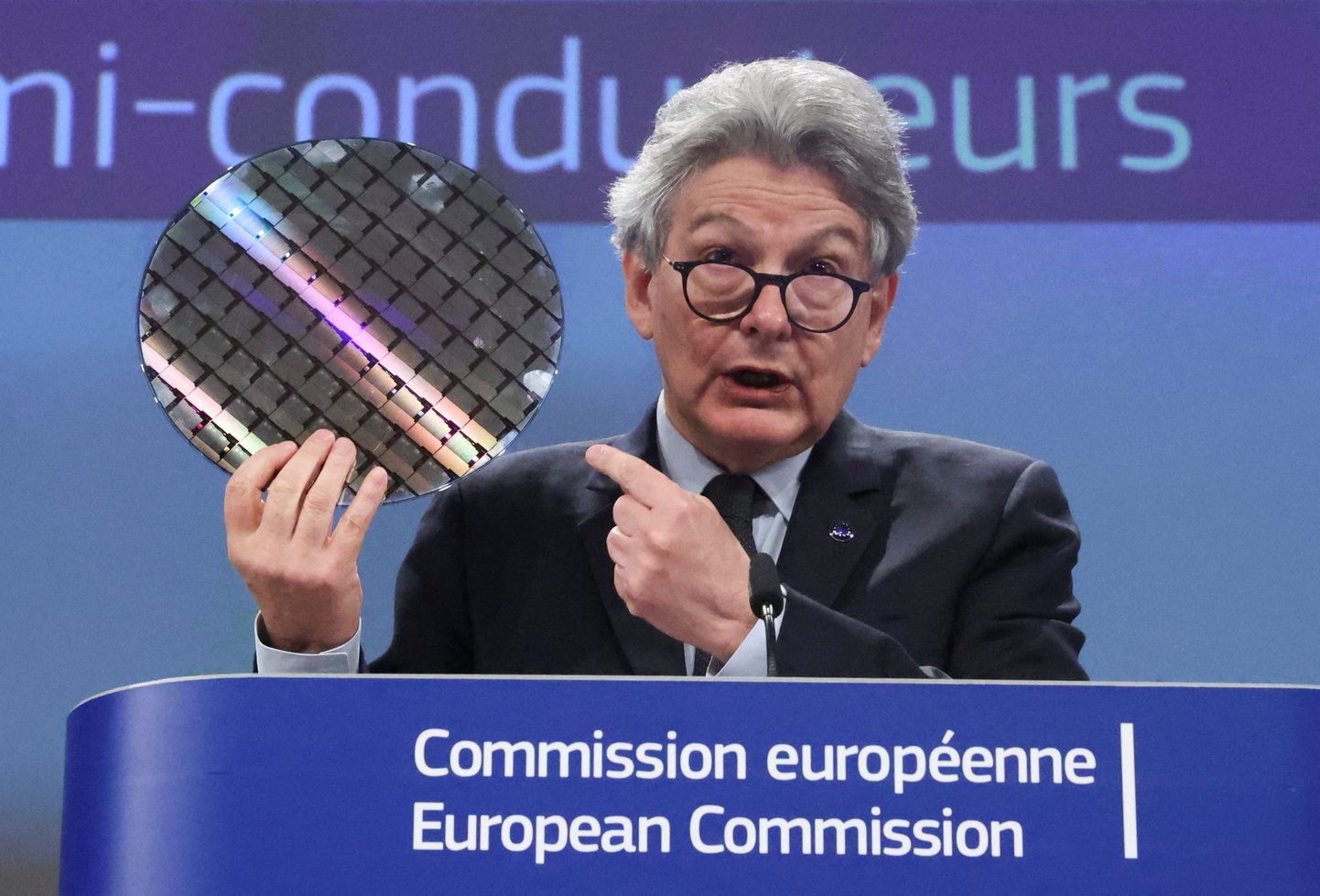 Euroopa siseturu volinik Thierry Breton.
